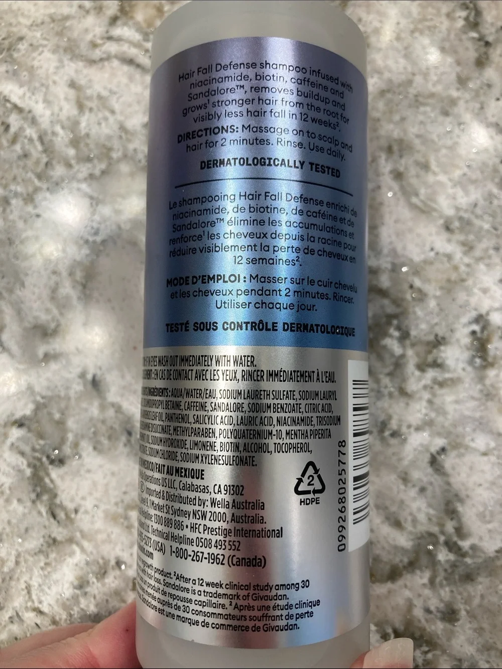 Nioxin use fuller reduce